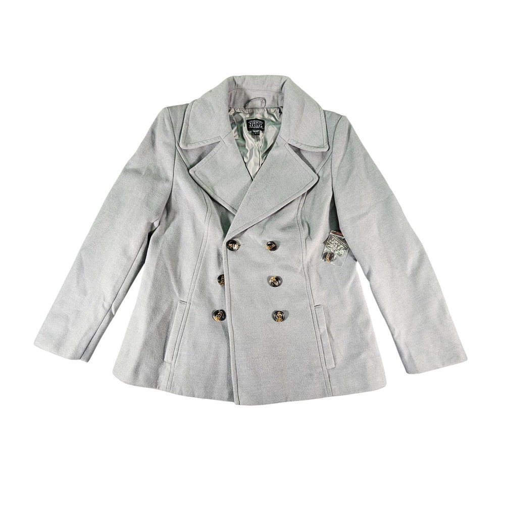 Simply Styled by Sears DB Wool Blend Coat Sedona Sage Large NWT Pea Coat